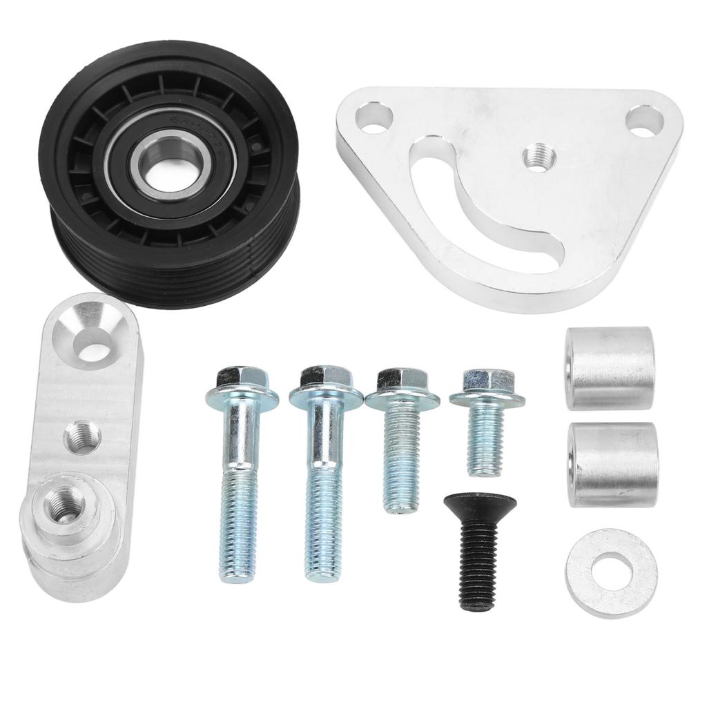 Metal Manual Belt Tensioner with Pulley Car Accessory Replacement for Camaro 1998‑2002