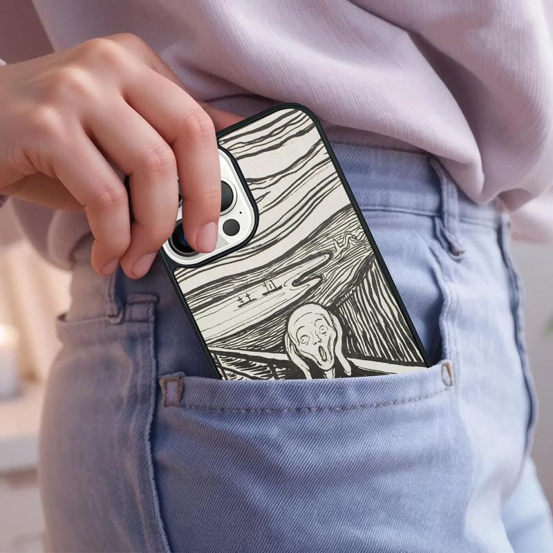 Great Aesthetic Art Painting Phone Case For iPhone 17 Air 15 16e 14 13 Pro Max Coque 12 11 Pro Max PLUS cover