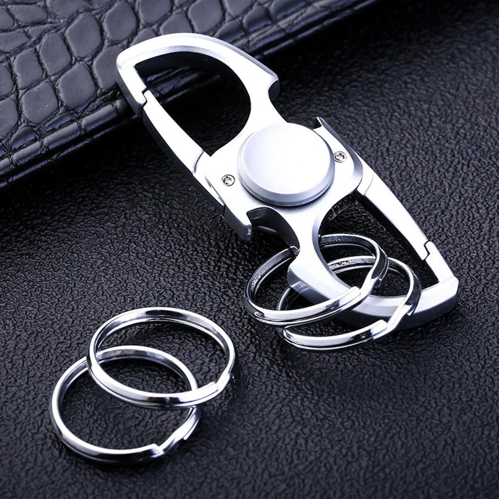 Fidget Toy Keychain Portable Gift for Men Anti Rust Bottle
