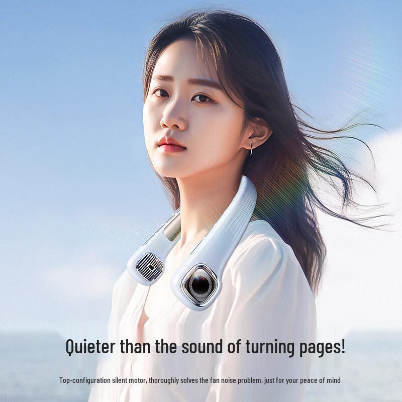 

Duiban Portable Bladeless Neck Fan with Semiconductor Cooling