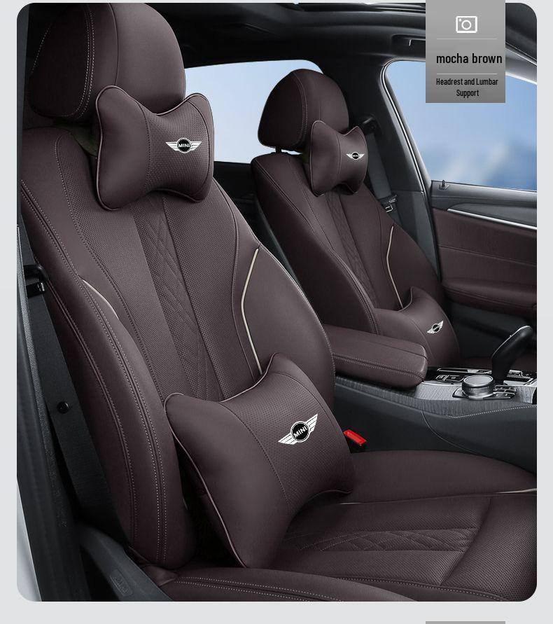 Supporto lombare e cuscino per poggiatesta BMW Mini per Cooper F54 F55 F56 F60 - Decorazione Interna