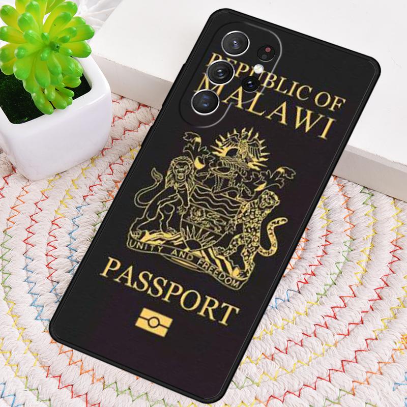 Malawi Flag Silicone Phone Case For Samsung Galaxy note 10 pro S26 S25 S24 S23 S22 S21 Plus S25Ultra Capa Cover