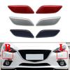 Exterior Front Bumper Headlamp Water Cleaning Jet Lid Cap Headlight Washer Nozzle Cover For Mazda 3 Axela 2013-2016