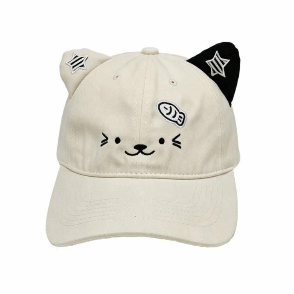 

UV Protection Sun Hat Thin Duckbill Cap Fashion Baseball Cap Women Spring Summer Cat Ears