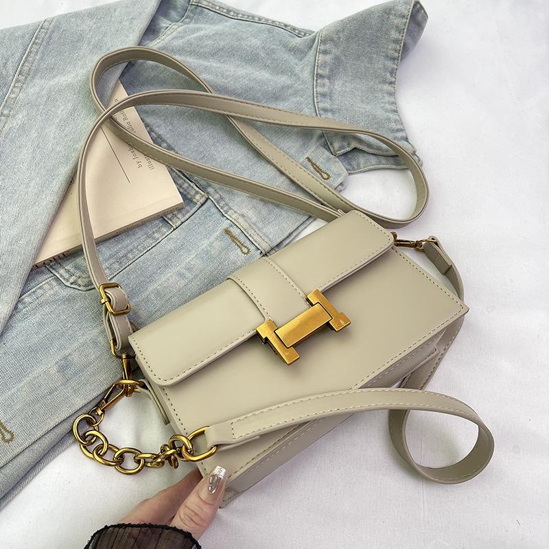 New Niche Design Popular Chain Small Square Bag Versatile Single Shoulder Messenger Women's Bag