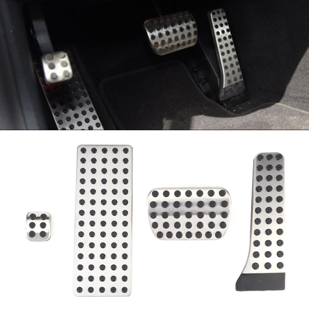 4 Stück Rutschfestes Gaspedal Gasfußstütze Pad Passend für Mercedes Benz C E S W GLK CLS SLK AMG 10 19