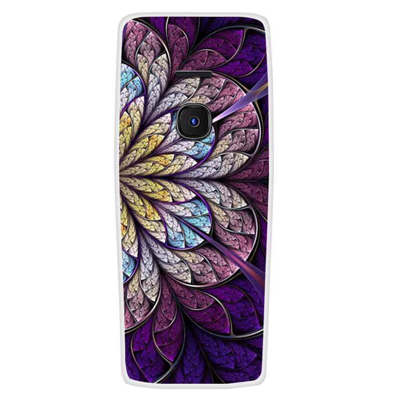 For Nokia 8210 4G Case Soft Silicone Space Landscape Covers for Nokia 6300 4G Cases Colorful Bumpers Cat Phone Protective Bags