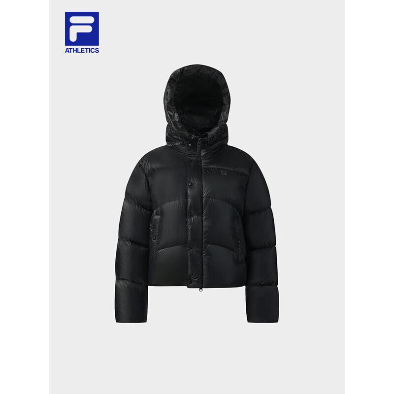 FILA Women's 2025 Winter Loose Fit Hooded Down Jacket
