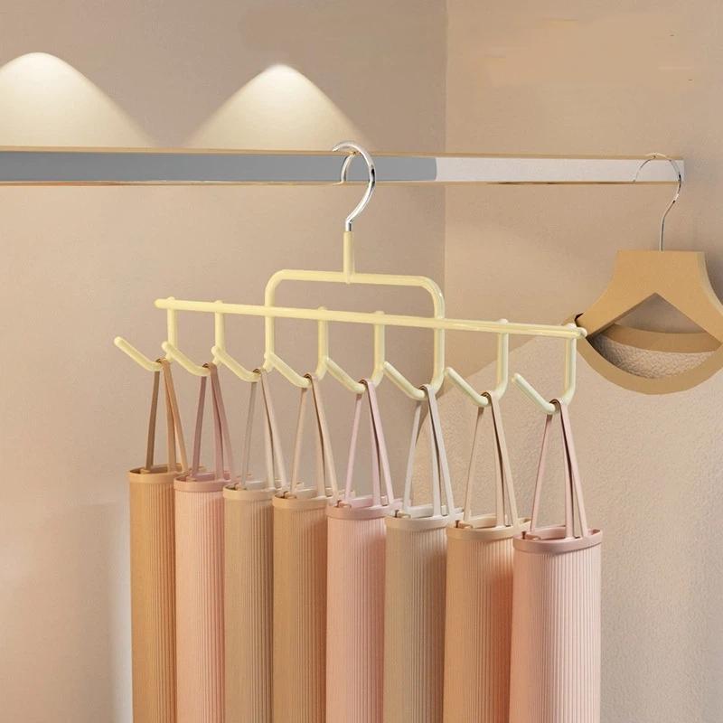 

1Pc New Hat Rack Instagram-Style Cap Organizer With Hanging Hooks, Fits 8 Tall Caps For Dorm Closet Wall Mounted Baseball
