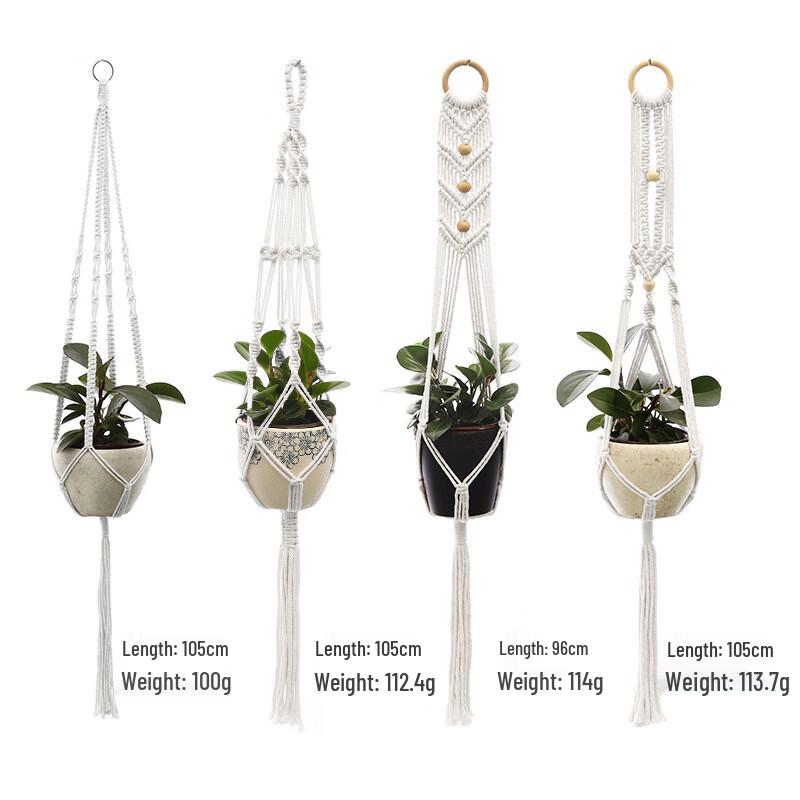 

Hand-Woven Macrame Plant Hanger