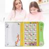 Portuguese English Sound Book for Bilingual Children Alphabet Numbers Animals Fruits Vegetables Educational Sound Reading Book