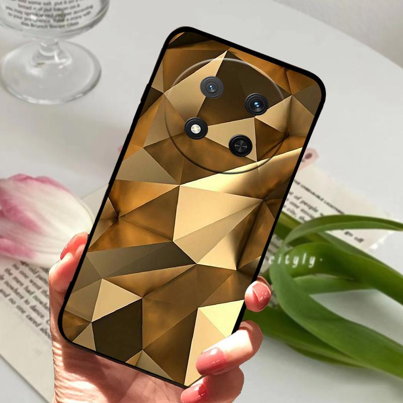 Mode Luxus Hülle Für Honor Magic7 Lite Capa X9c 5G Weiches Silikon TPU Handyhülle Für Honor X60 Pro Schutzstoßstange Fundas