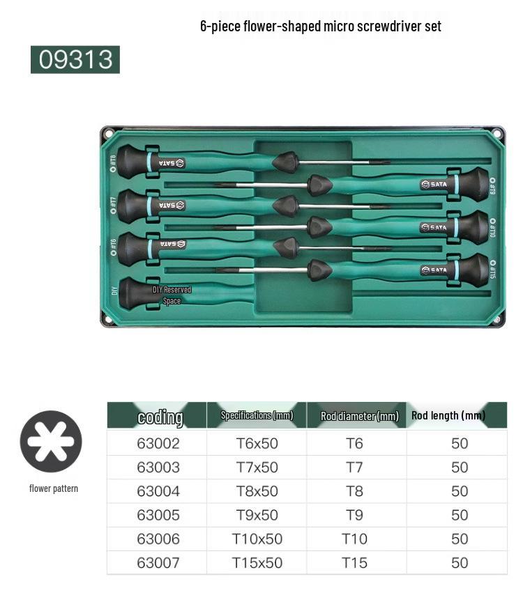 Miniature Screwdriver Set: Slotted & Phillips Heads for Mobile Phones & Watches