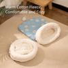 Pocket Type Cat Sleeping Bag Plush Kitten Quilt Bed Pet Supplies Cat Nest  Winter
