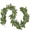 1Pc Holiday Decoration Soft Glue Pine Needle Cypress Pine Leaf Simulation Rattan Wall Hanging, Used for Outdoor Holiday Ceremony Decoration