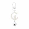 Auspicious Moon Bunny Pendant Cute Rabbit Key Ring Car Key Holder Mid-Autumn Key Chain  Friends