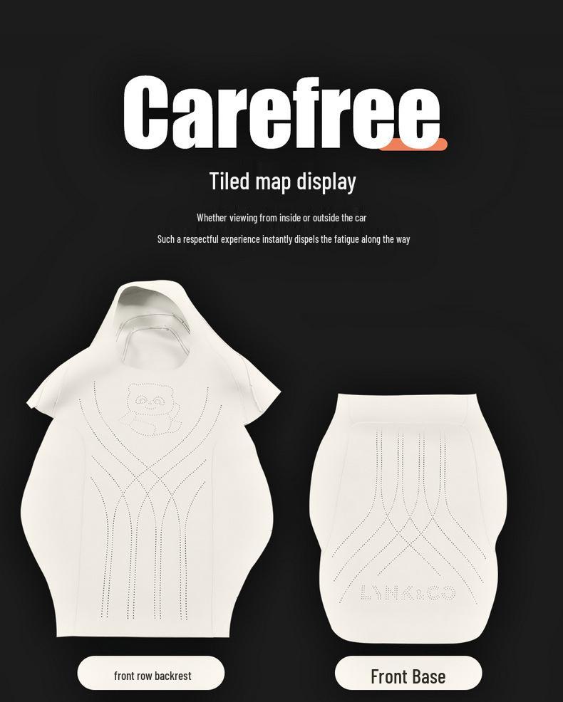 25 Styles Universal Lynk 08 Breathable Perforated Half-Wrap Car Seat Cover Cushion