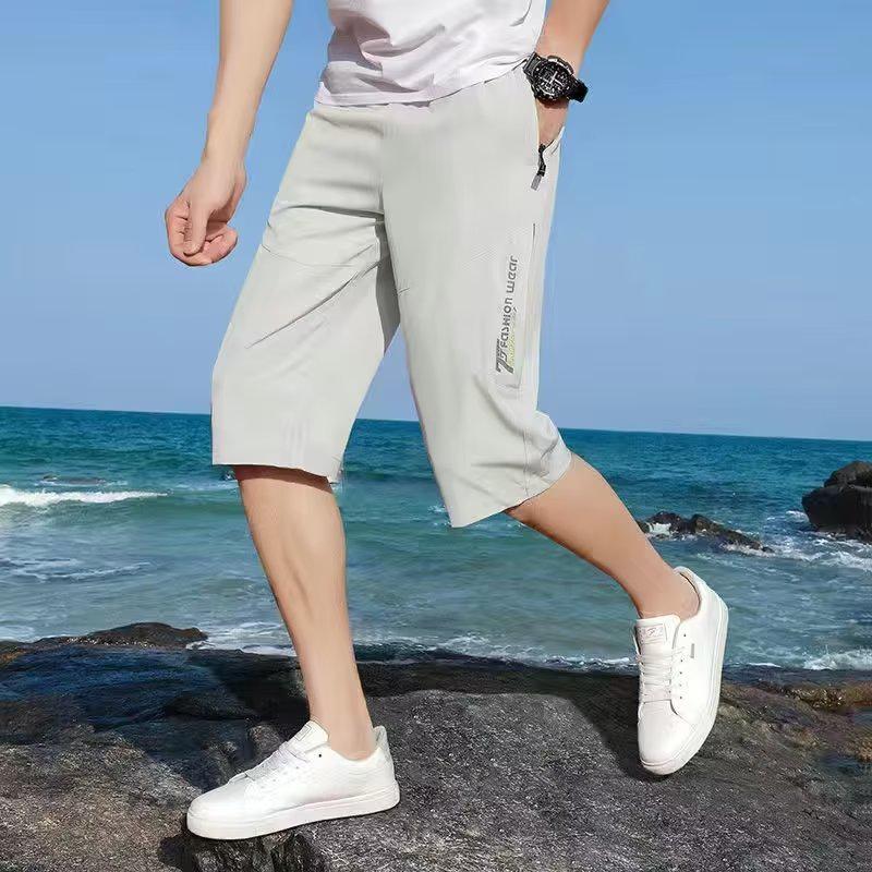 Men's Trendy Casual Spring/Summer Workwear Shorts - Loose Mid-Length Pants