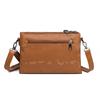 Strukturierte Pendler-Umhängetasche Messenger-Tasche Clutch