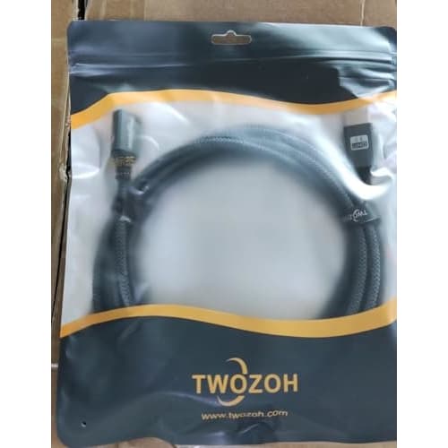 Twozoh HDMI Extension Cable 3M HDMI Male To Female HDMI Cord Nylon Braided HDMI Extender HDMI 2.0 Cable Adapter 4K@60Hz 3D HDR Compatible