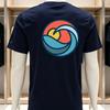 Latest Summer Unisexs East Coast Wave Printed Tshirt With Pattern Beach Vacation Leisure Comfortable Short Sleeved Tshirt