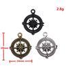 Airplane Charms Multi Color Alloy Car Pendants For Travel Themed Jewelry