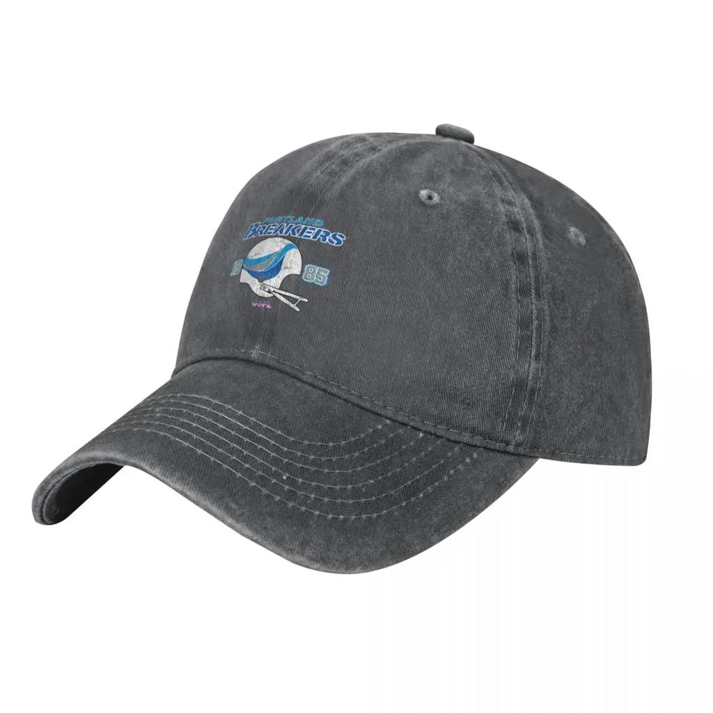 Distressed Portland Breakers Helmet Baseball Cap Hat Unisex hiking hat summer hat F Golf Unisex Womens