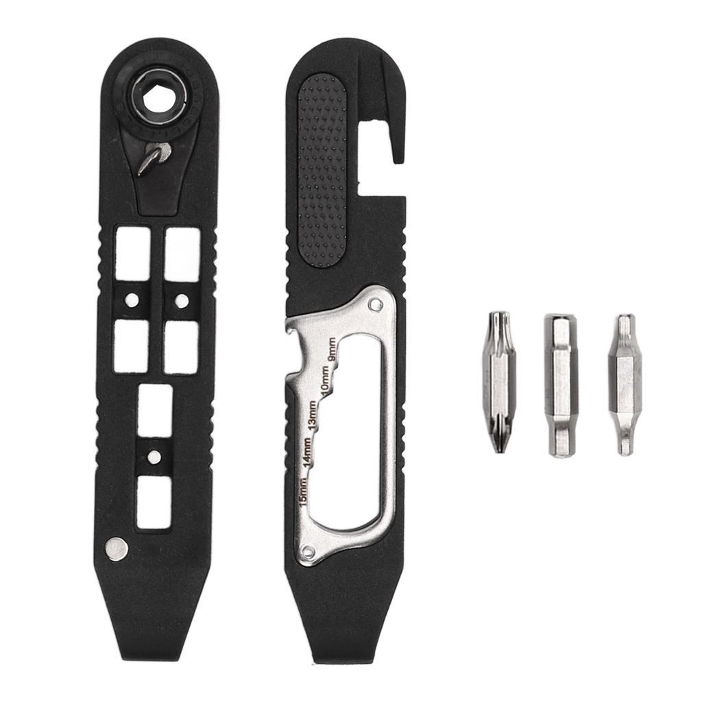 Sada nástrojů na sundávání plášťů jízdních kol Černý šestihranný klíč na dráty Páka na plášť Ráčnový nástroj pro cyklistické příslušenství