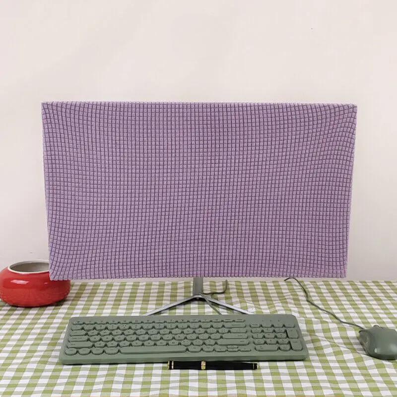 19-100Inch Computer Monitor Dust Cover Sleeve Case Desktop Screen Waterproof Protector Case Washable Accessories Computer Covers