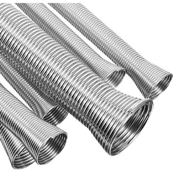 7pcs Set Spring Bender Spring Tube Bender Pvc Brake Line Bending Tool Spring Tool Spring Tube Bender 1/4 Bender Tubing Bender Spring Tube Bender 3/4