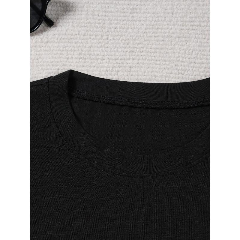 Европейские размеры Винтажная футболка с коротким рукавом и круглым вырезом с цветочным узором и узором с воронами для женской весенней и летней одежды