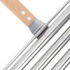 Detachable Wooden Handle Hot Dog Roller Stainless Steel\ Hot Dog Griller  Barbecue Grilling