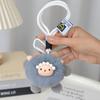 Plush Sheep Fluffy Bag Charm Cute Keychain for Car Keys and Decoration