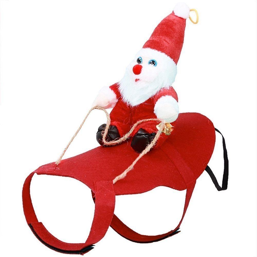 Reindeer Transformation Dog Costumes Festival Cute Christmas Dog Clothes Funny Pet Santa Claus Clothes Small Dogs Pet Supplies