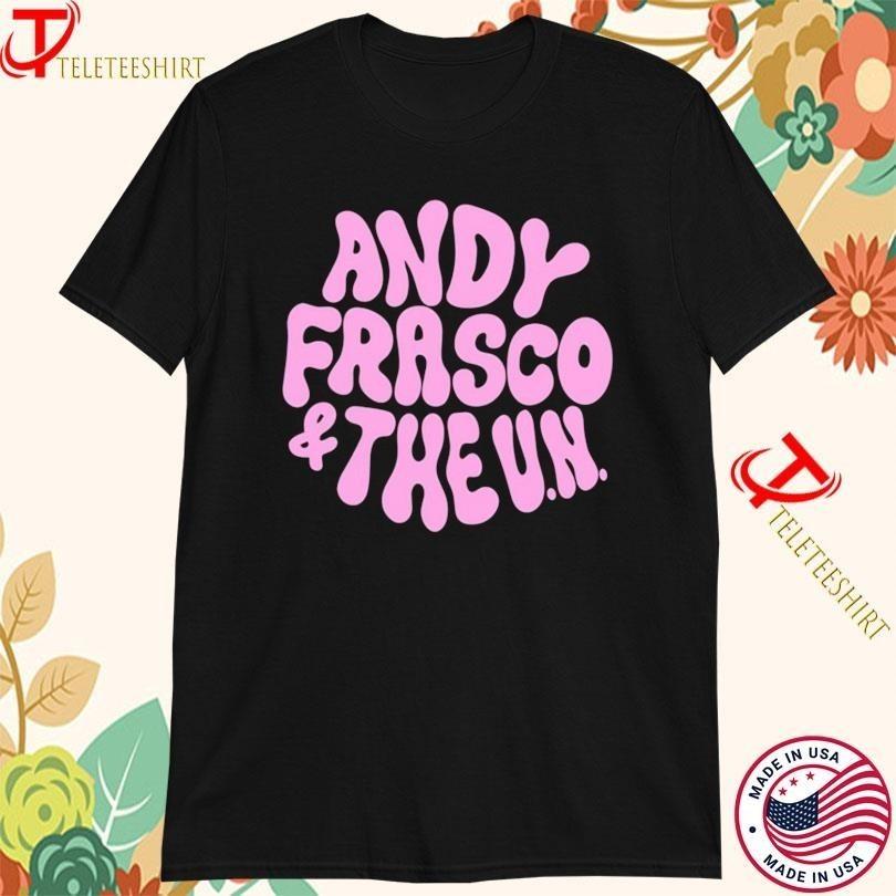 Andy Frasco & The Un Fluid Logo Black Cotton Shirt HL687 XXXXL