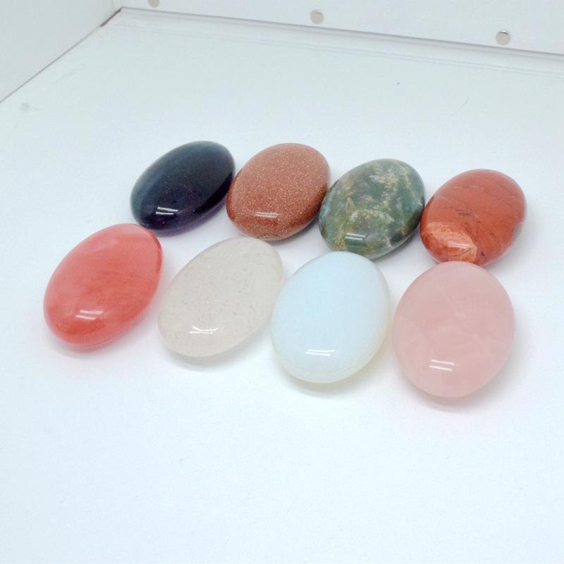 Natural SPA Energy Massage Stone - Oval 40x60x20mm