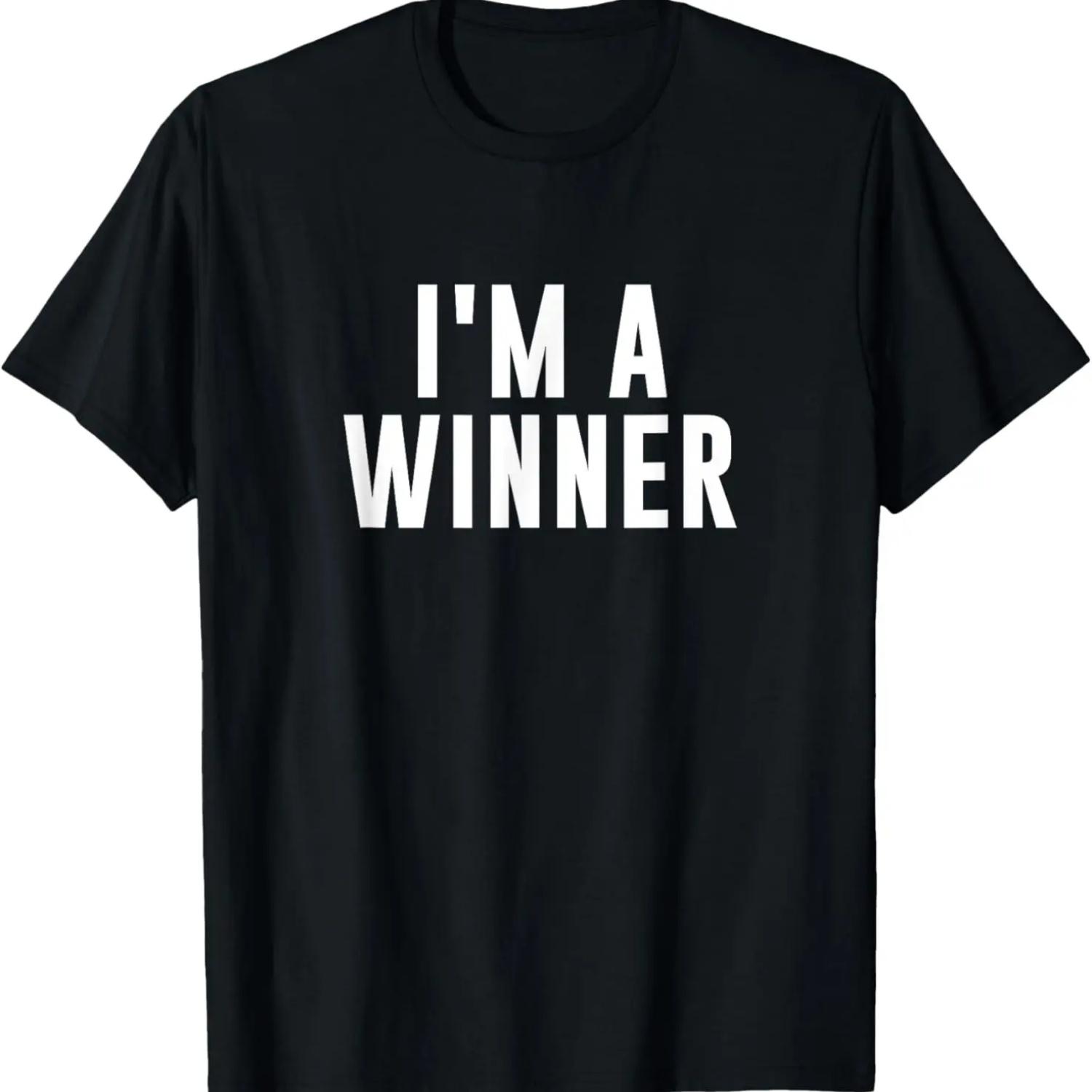 

I m a Winner T-Shirt XXXXXL чёрный