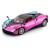 Modellino Auto Sportiva Pagani Huayra Dinastia 1/24 in Lega Galvanizzata Metallo Pressofuso Veicoli da Corsa Modello Suono Luci Regali per Bambini
