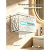 GOWKE Glacier Pattern Wall-Mounted Bathroom Storage Box for Tissues & Face Towels