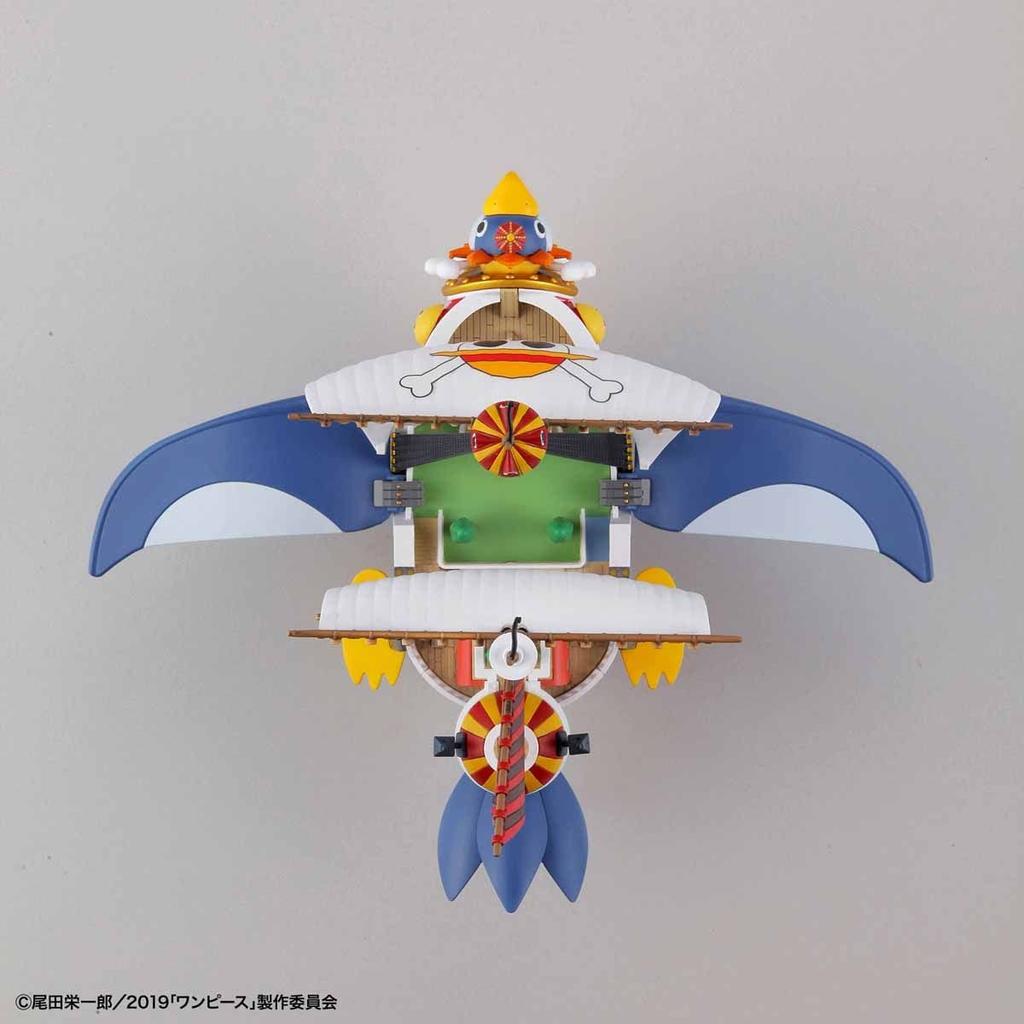 BANDAI SPIRITS One Piece Grand Ship Collection Thousand Sunny Flugmodell Plastikmodell Vorlackiert