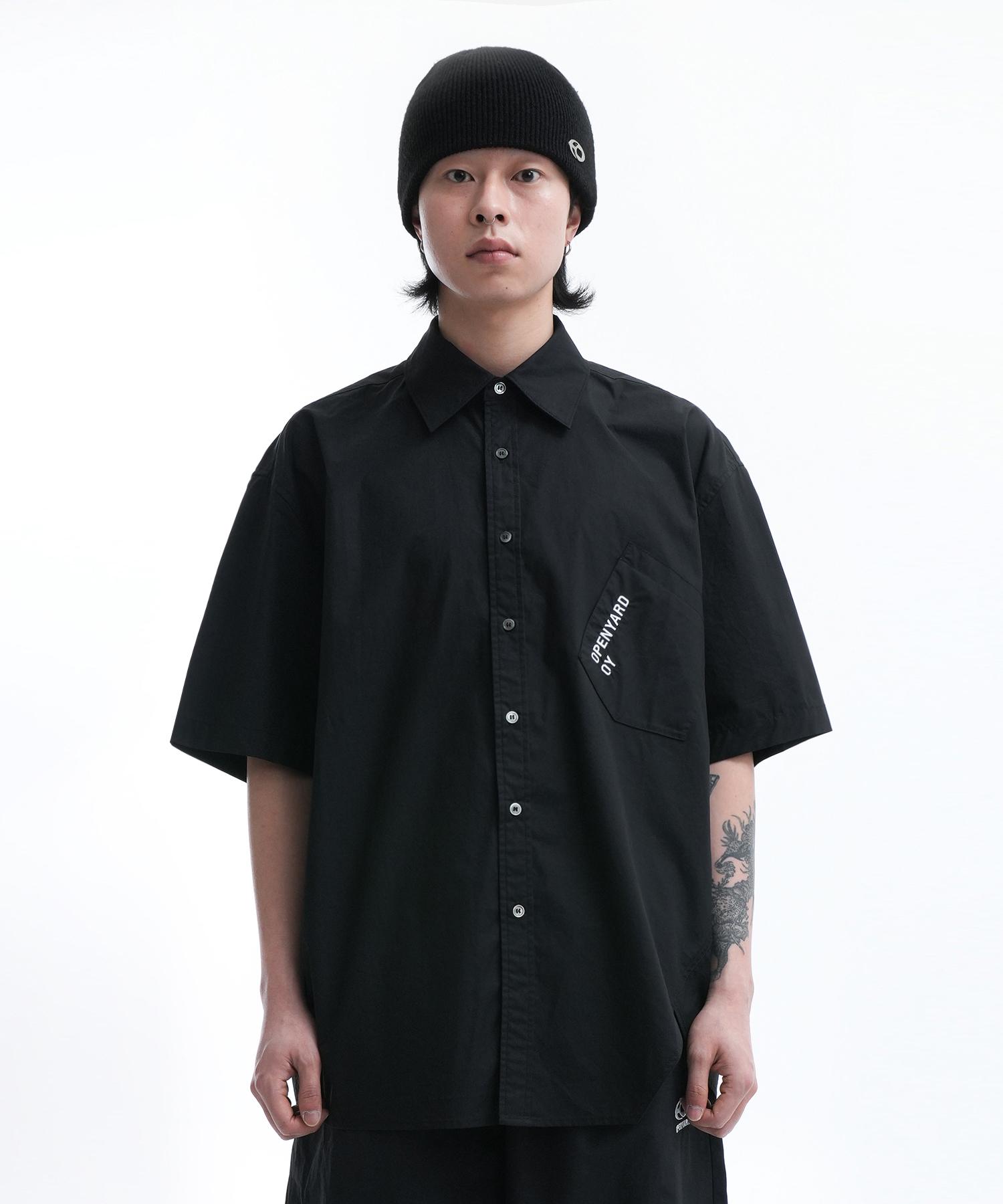 Oy U.B Half Shirts-Black 1 Size