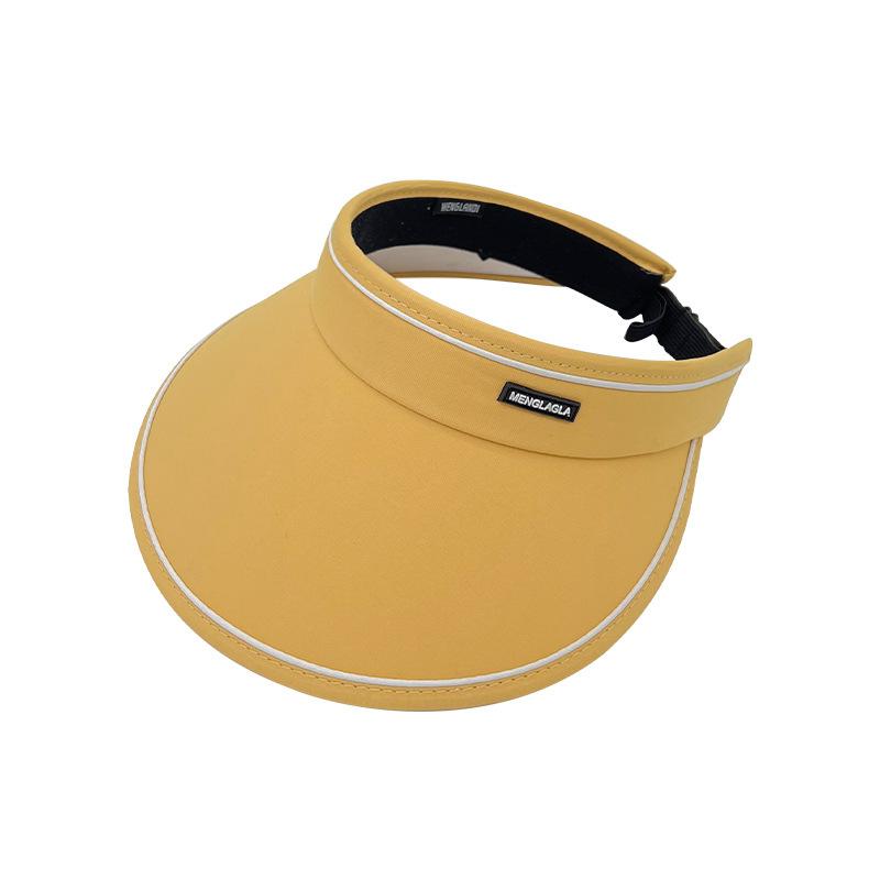 New Japanese UV sunscreen empty top hat outdoor face cover big brim sun hat summer UV protection empty top sun hat