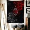 Llx0916Ac Milan Wall Tapestry Aesthetic Wall Hanging Printed Fabric Blanket Decorative Tapestries for Bedroom Living Room Home Decor