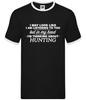 My Head I'm Hunting - Mens Ringer - Hunter Animals Fox Shooting