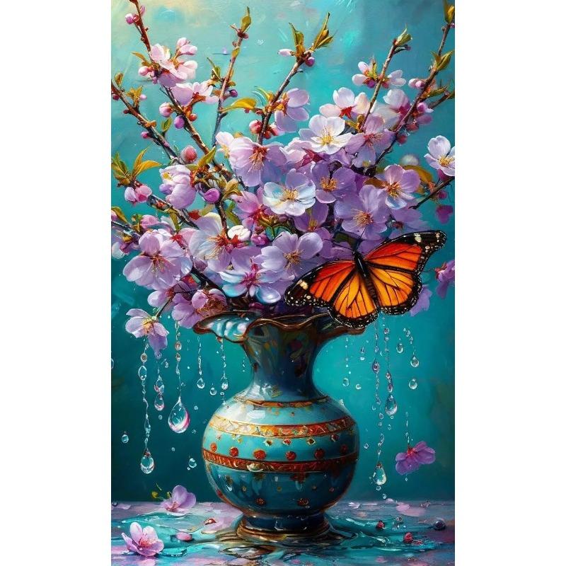Vintage Still Life Print Retro Flowers Poster For Living Room Decor Aesthetic Peony Daisy Lily Flower Canvas Painting Wall Art