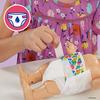 Hasbro Baby Alive Fun Shaking Baby Doll with Blonde Hair, Frog-Print Outfit, Over 25 Sound Effects Including Laughter, Dancing, Drinking, and Peeing,