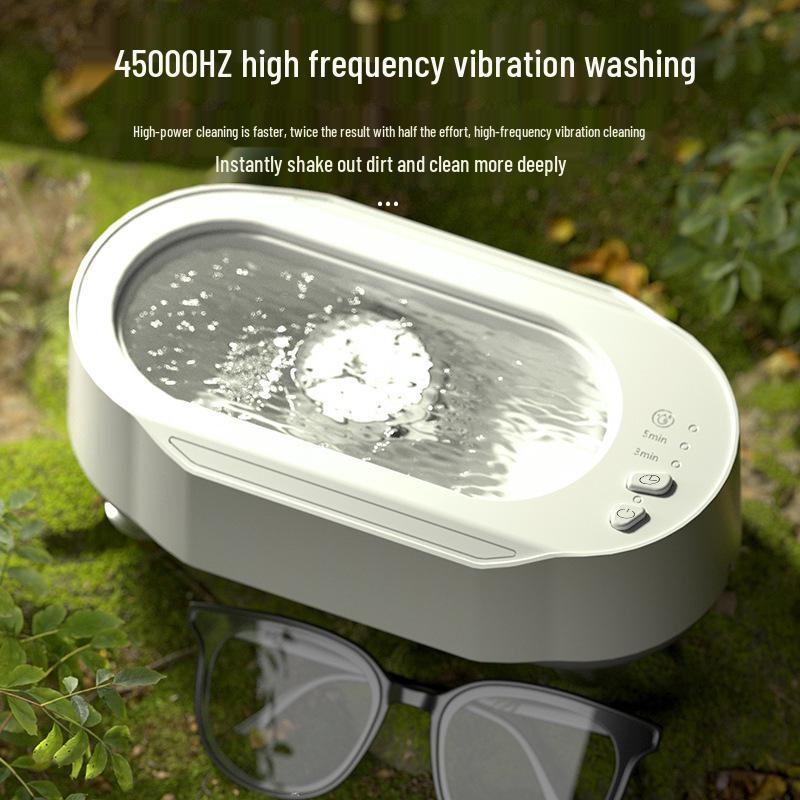 Automatic High-Frequency Eyeglass, Jewelry, Watch, and Braces Cleaning Machine