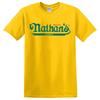 T-shirt Nathan's Famous Hot Dog Stampa Oro S-4XL