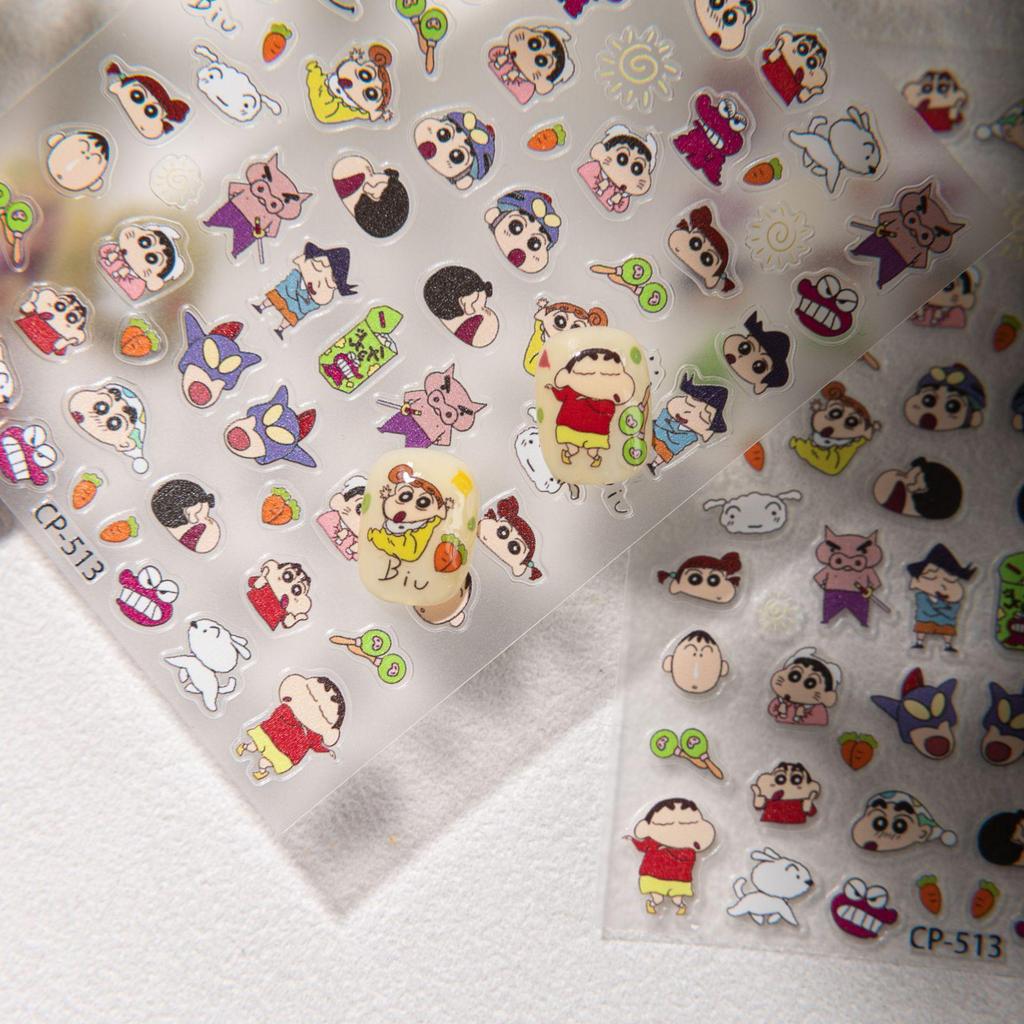 3D Cherry Cartoon Nail Stickers, DIY Full Cover Nail Decoration