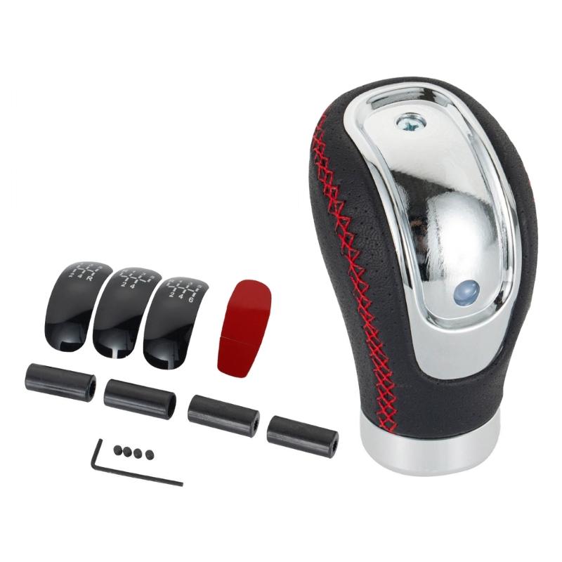 Schaltknauf Schalthebel Handball Passend für 5/6 Gang Schaltgetriebe Auto Lederzubehör Langlebig